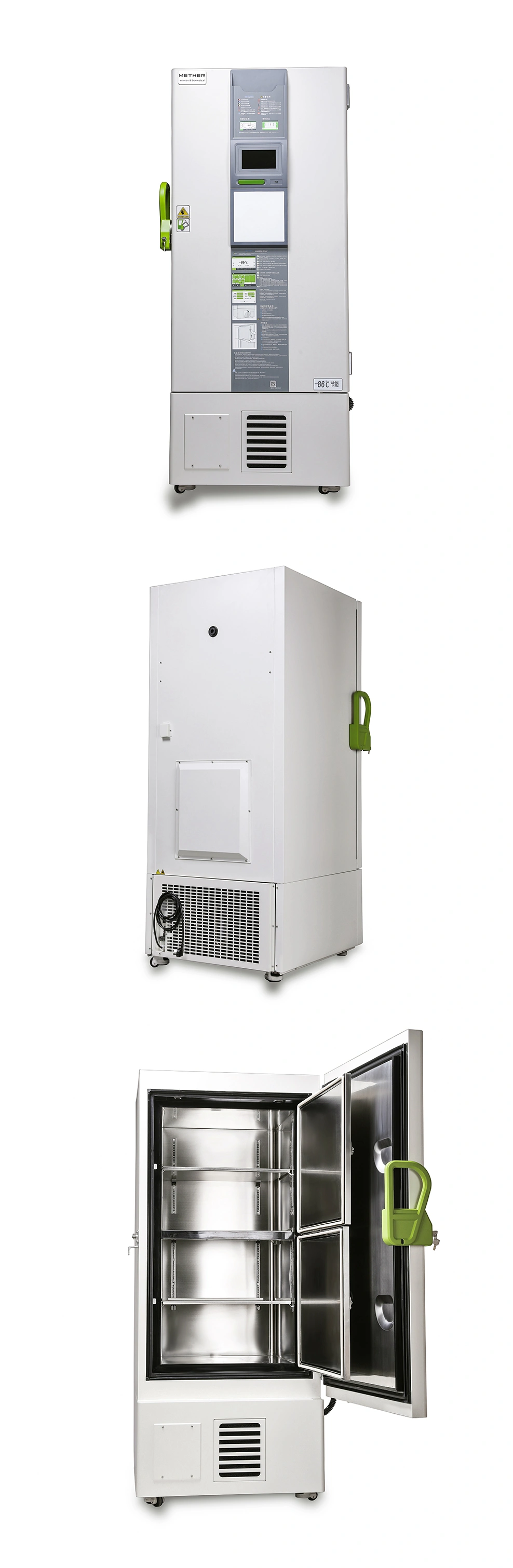 408 Liters Ultra Low Temperature Freezer for Laboratory and Biomedical