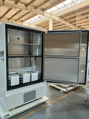 Auto Cascade System ULT Medical Freezer For Vaccine Storage Hospital Laboratory Equipment