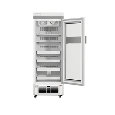 Vaccine Drugs Storage Pharmacy Medical Refrigerator With Heated Glass Door 516L