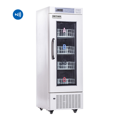 4 Degree Efficient Blood Bank Refrigerator Cabinet With Heating Glass Door