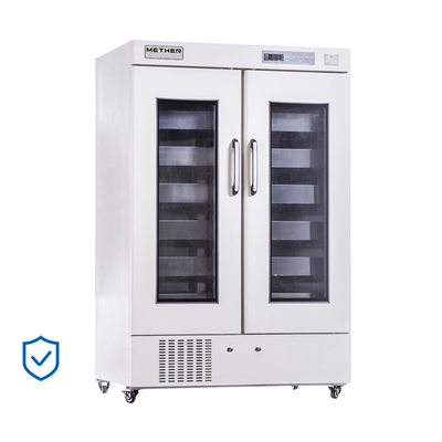 1008 Liter Blood Bank Refrigerator With Power Failure Protection Air Cooling System