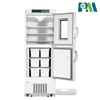 Minus 25 Degree 368 Liter Medical Standing Deep Combined Refrigerator Freezer With Digital Display