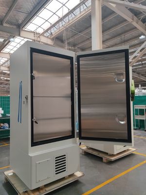 Single Foaming Door Laboratory Super Ultra Low Temperature Freezer With 338 Liters Capacity High Quality