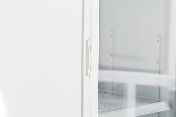 Glass Door Pharmacy Medical Refrigerator 2-8 Degree Temperature For Vaccine