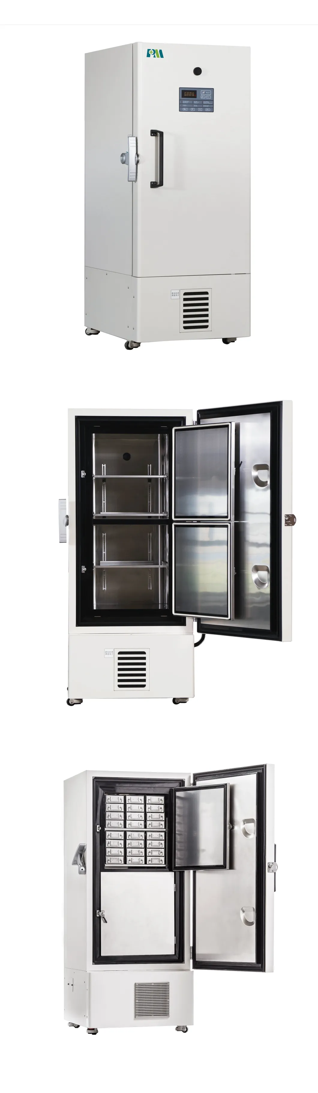Energy Saving -86 Degrees Ult Freezer with 340 Liters Capacity for Laboratory and Hospital