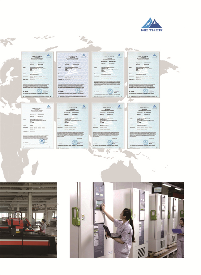 358 Liters Capacity Minus 25 Degrees Upright Medical pharmacy Deep