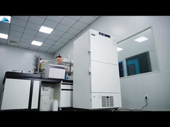 Double Independent Chambers Upright Medical Deep Vaccine Freezer Minus 25 Degree