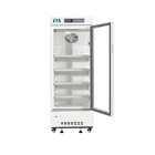 Single Glass Door Vaccine Upright Refrigerator Freezer Medical Grade