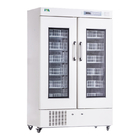 Medical Double Door Blood Bank Refrigerator Large Capacity