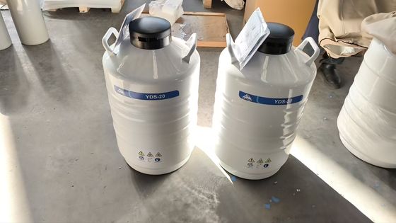 Quality  METHER YDS-15-80 Cryogenic Dewar — 15L Liquid Nitrogen Container for Laboratory factory