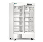 Large Capacity 656L Side by Side Door Vertical Stand Medical Pharmacy Vaccine Refrigerator 2-8 Degrees
