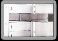 LED Digital Display Stainless Steel Medical Vaccine Refrigerator 936 Liter