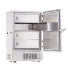 Copper Tube Healthcare Standing Deep Freezer , Stainless Steel Stand Up Deep Freezer