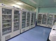 656L Double Door Pharmacy and Lab Refrigerator with Glass Door and LED Interior Light
