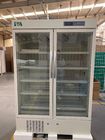 656L Double Door R600a medical vaccine refrigerator Forced Air Cooling