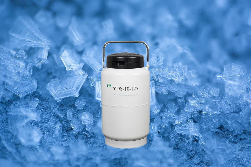 Portable LN2 Medical Cryogenic Liquid Nitrogen Tank For Sperm Storage
