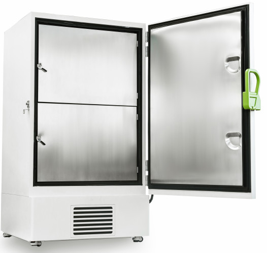 Stainless Steel Ultra Low Temperature Freezer With 728 Liters Capacity