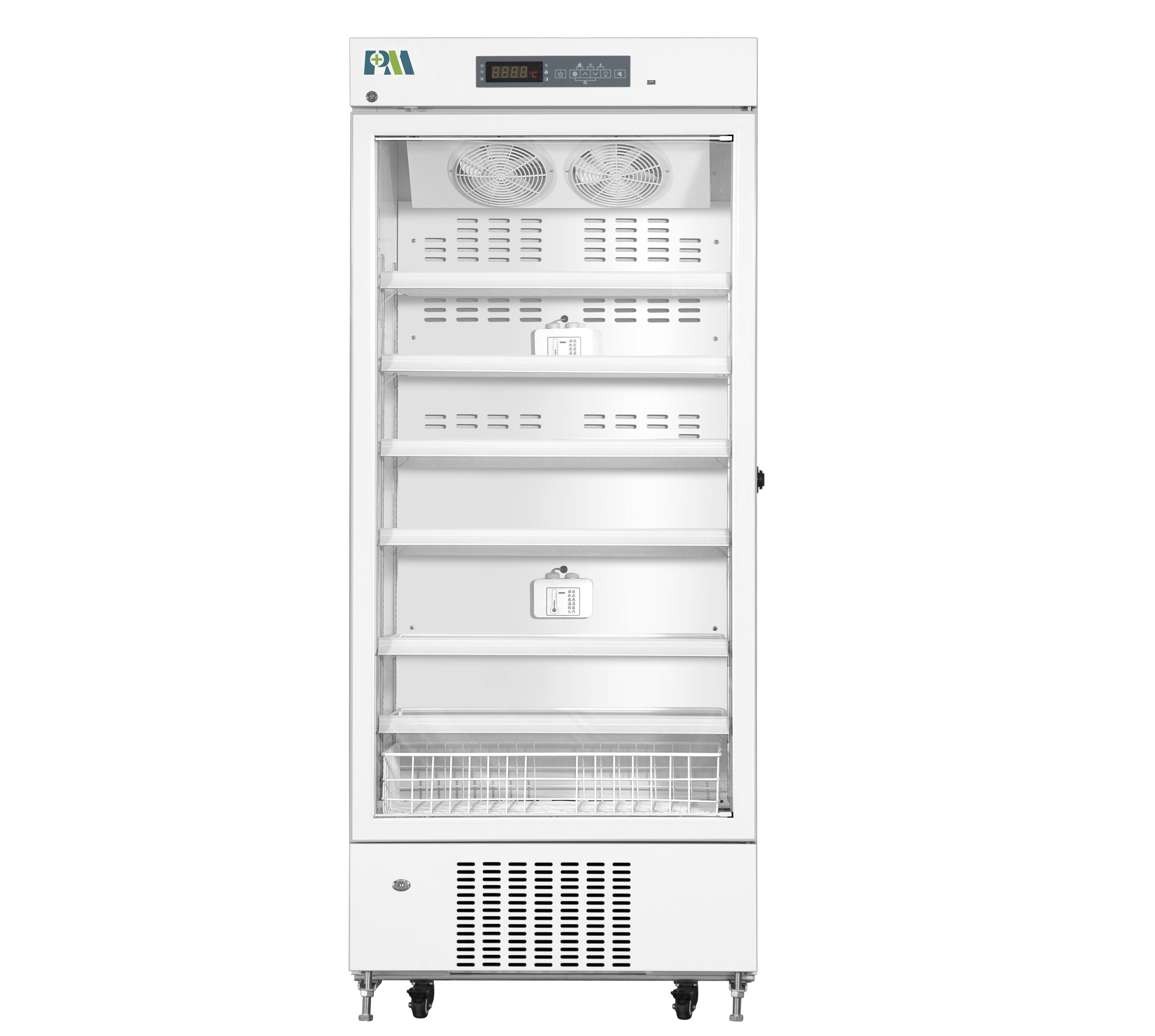 415L Vertical Medical Pharmacy Vaccine Refrigerator 2-8 Degrees