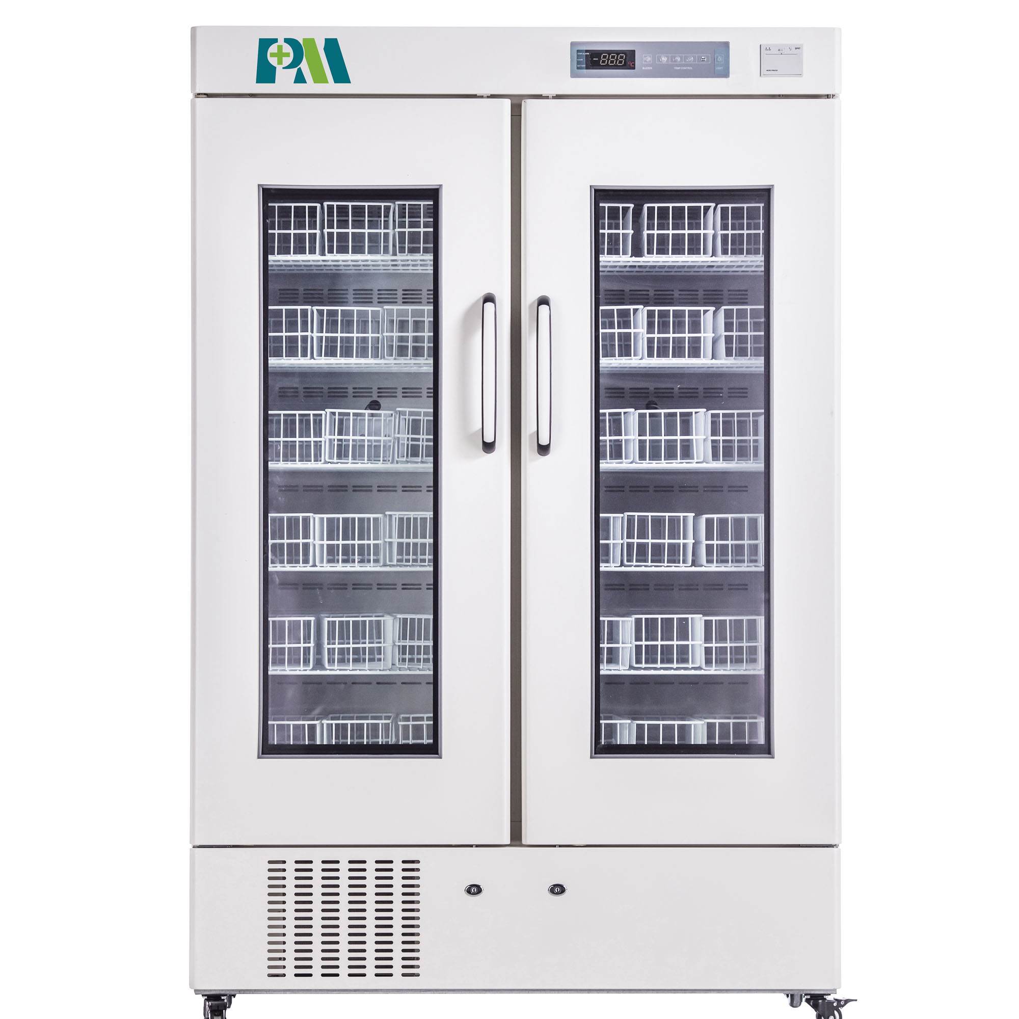 658 Liters Blood Bank Refrigerators Frost Free With Basket SUS Inside