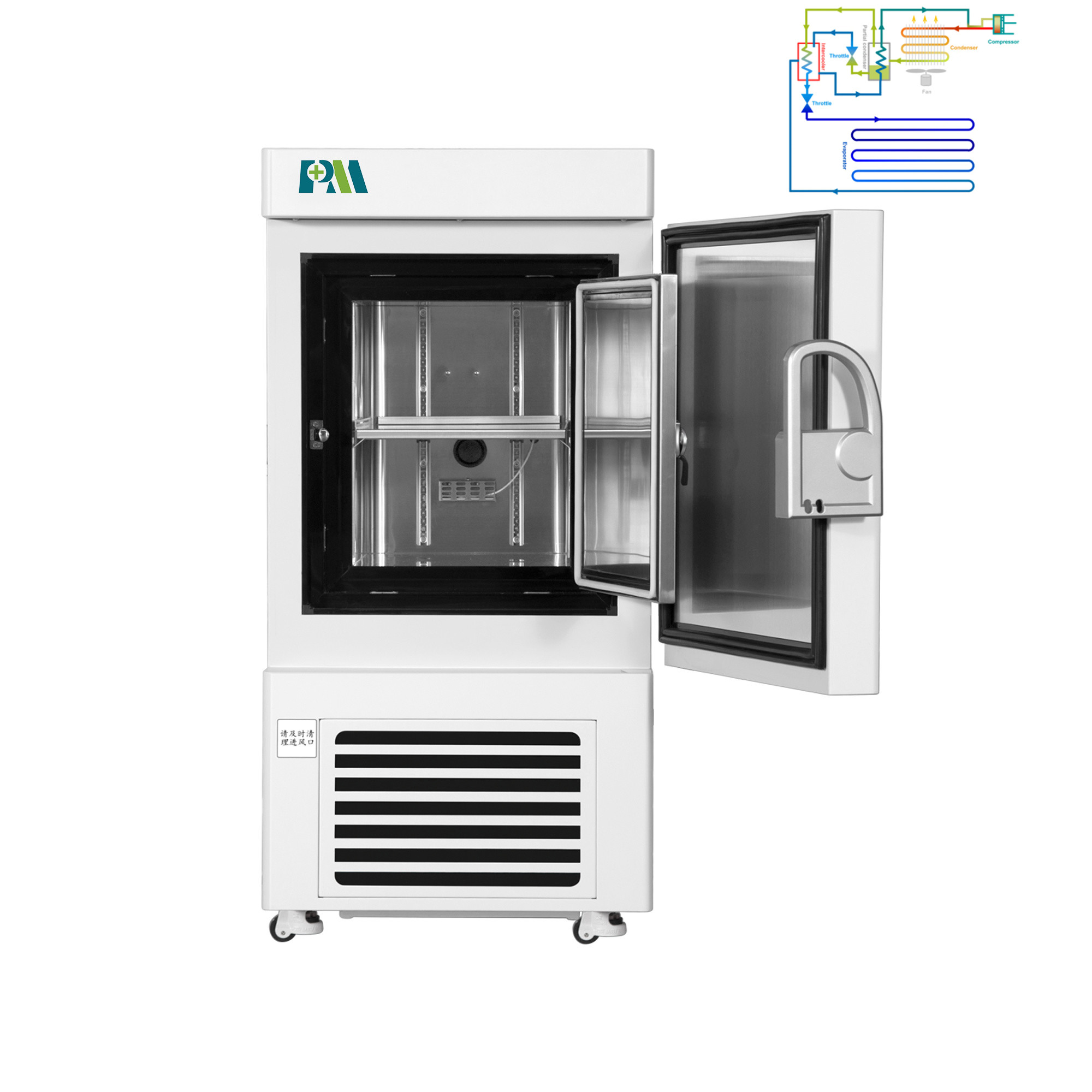 Auto-Cascade System  -86 degree ultra low temperature Refrigeration for vacainne and laboratory