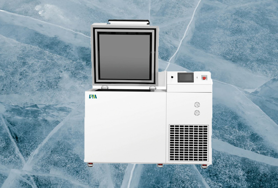 128L Medical Cryogenic Fat Chest Freezer Refrigerator Fridge Equipment Temperature