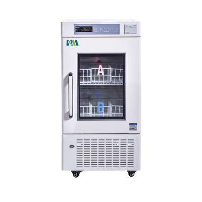 108L AUTO Defrost Single Glass Door Upright Biomedical Blood Bank Refrigerators With High Quality