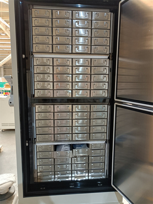 588 liters Biomedical Cryogenic Ultra Cold Freezer Fridge Refrigerator inner SUS foamed door for vaccine storage