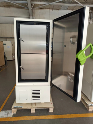 338L Stainess Steel Ultra Low Temperature Freezer With Double Compressor