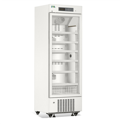 312L Promed Pharmacy Medical Refrigerator Store Biomedical Products with Single Glass Door