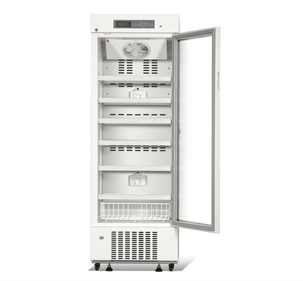 Auto Frost 315L Capacity Single Glass Door Biomedical  Pharmaceutical Grade Refrigerator
