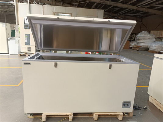 485 Liters Largest Capacity Top Open Biomedical Chest Freezer With Microcomputer Control