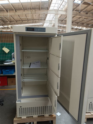 Minus 25 Degree Laboratory Deep Medical Vaccine Freezer Fridge 268 Liter CFC Free For Storage Safety