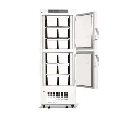 358 Liters Capacity Stainless Steel Upright Deep Biomedical Vaccine Freezer With Drawers