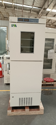 368L Sprayed Plate Steel Laboratory Hospital Combined Deep Upright Refrigerator Freezer