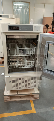 108L AUTO Defrost Single Glass Door Upright Biomedical Blood Bank Refrigerators With High Quality