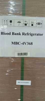 4 Degree Hospital Stainless Steel 368L Blood Storage Freezer Color Sprayed Steel