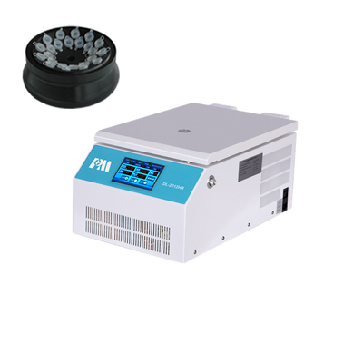 Portable Benchtop Lab High Speed Refrigerator Centrifuge With Fixed Angle Rotor