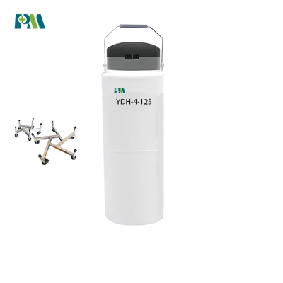 4L Medical Dry Shipper Nitrogen Tank For Deep Cryogenic Sample Transport / Storage