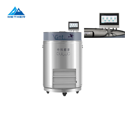 460L High Quality Liquid Nitrogen Container With Wide Mouth And Fan Shaped Storage Rooms