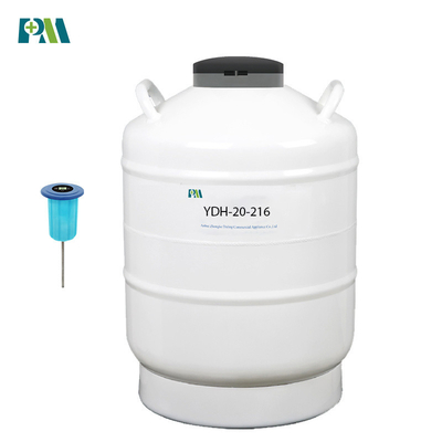 Medical Lab Grade 20L Capacity Dry Shipper Nitrogen Tank For Cryogenic Sample