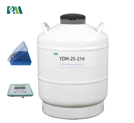 Preserving Active Organisms Cryogenic Liquid Nitrogen Container LN2 Canister Tank