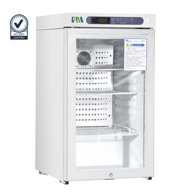 100L Laboratory Pharmacy Vaccine Refrigerator Cabinet With Glass Door For Drugs