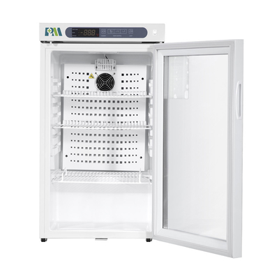 100L Laboratory Pharmacy Vaccine Refrigerator Cabinet With Glass Door For Drugs