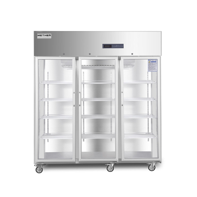 1500L Largest Capacity Medical Hospital Pharmacy Vaccine Refrigerator Stainless Steel 304