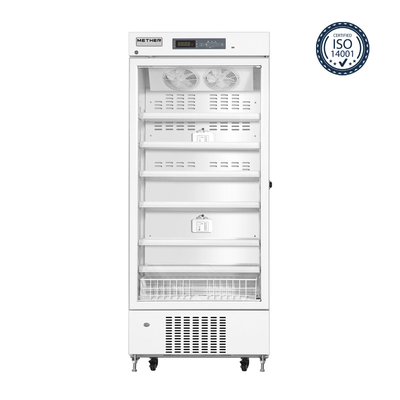 415L Clinic Pharmacy Vaccine Refrigerator With Heated Glass Door