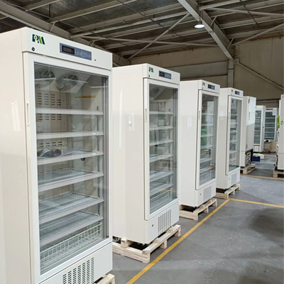 415L Clinic Pharmacy Vaccine Refrigerator With Heated Glass Door