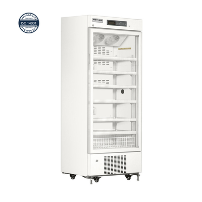 415L Laboratory Medical Pharmacy Refrigerator With Color Sprayed Steel Material