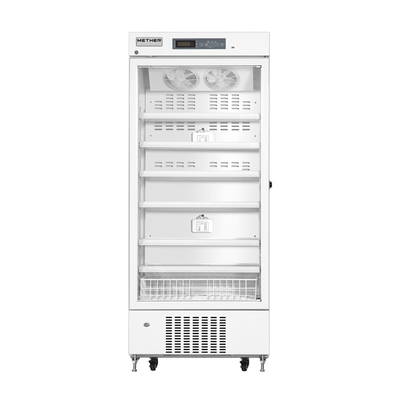 415L Laboratory Medical Pharmacy Refrigerator With Color Sprayed Steel Material