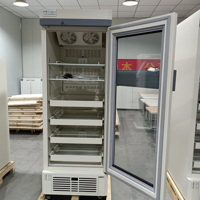 2 - 8 Degree 516L Vertical Medical Pharmacy Refrigerator For Drug And Vaccine Laboratory
