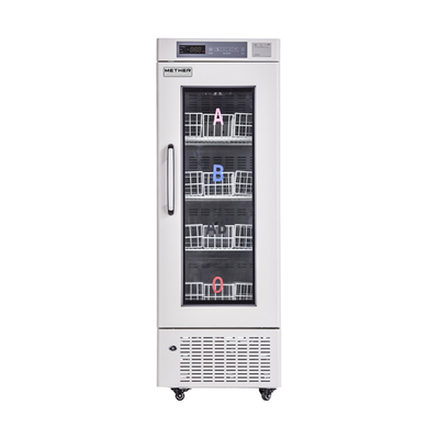 4 Degree Efficient Blood Bank Refrigerator Cabinet With Heating Glass Door